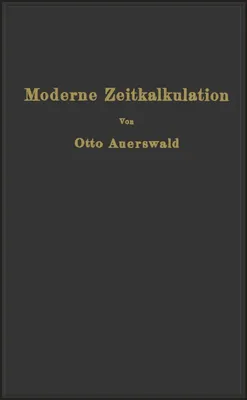 Produktbild von Moderne Zeitkalkulation