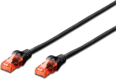 Obrázok produktu pre Ewent IM1008, 1 m, Cat6, U/UTP (UTP), RJ-45, RJ-45, Čierna