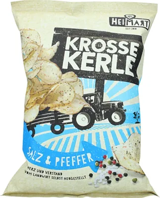 Produktbild von HeiMart Krosse Kerle Salz & Pfeffer 115g