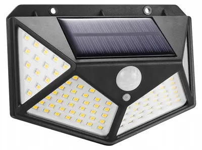 Produktbild von SuperLED Solarleuchte 100 LED mit Bewegungssensor