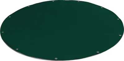 Obrázok produktu pre (600g/m²) Okrúhla plachta na nákladné autá/PVC plachta s 20 mm očkami (zelená RAL6005, 600 cm) Krycia plachta na bazén Krycia plachta na bazén Podložka pod bazén Ochranná plachta na bazén