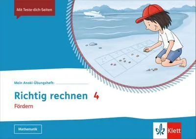 Immagine prodotto di Mein Anoki-Übungsheft. Richtig Rechnen 4. Fördern. Übungsheft Klasse 4