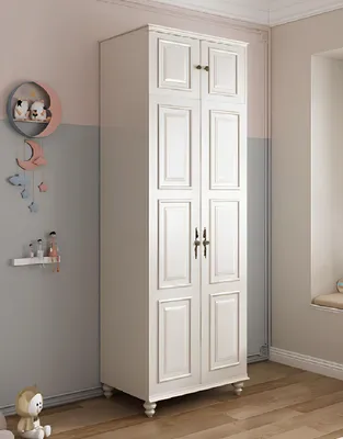 Produktbild von Schrank Kleiderschrank Barock Stil Möbel Klassische Schlafzimmer Schränke Holz