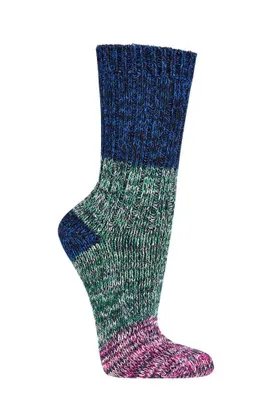 Produktbild von Wowerat Multicolor Baumwollsocken bunt Damen Herren Gr. 43-46 2 Paar