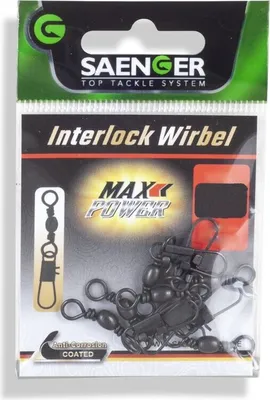 Produktbild von Saenger Interlock Wirbel 8 / 34mm 15kg 6Stk.