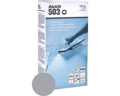 Produktbild von Akkit 503 Natursteinfuge grau 13 kg