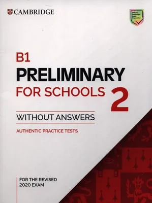 Obrázok produktu pre B1 Preliminary for Schools 2 Student's Book without Answers