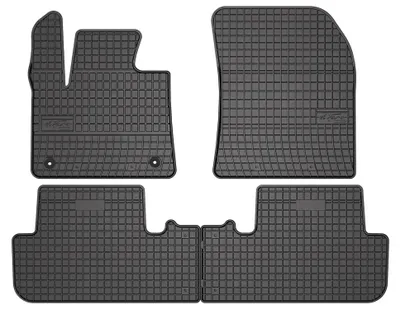 Imagen del producto de Alfombrillas de goma para DS 7 Crossback desde 2017 (crossover) – juego de 4 piezas, , a medida – Wielganizator SolidPRO