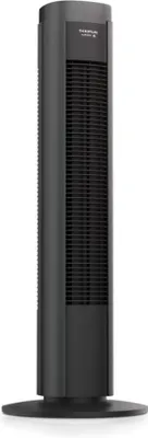 Zdjęcie produktu dla Stojący wentylator stołowy z 3 prędkościami – wysokość 78 cm – 50 W – funkcja timera 2 godziny – wentylator stołowy z funkcją oscylacji w kolorze czarnym