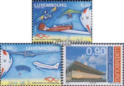 Produktbild von Briefmarken Luxemburg 2009 Mi 1824-1826 (kompl.Ausg.) postfrisch Fliegereiverband