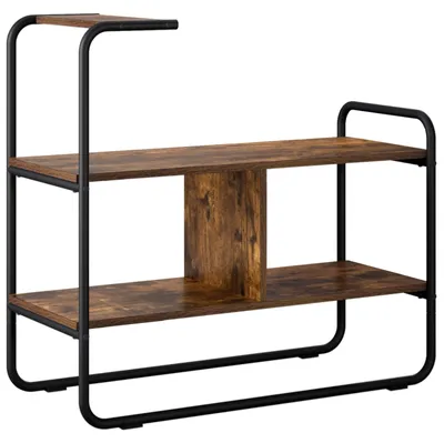 Zdjęcie produktu dla Konsola Dąb wędzony 80 x 35 x 75 cm Drewno inżynieryjne