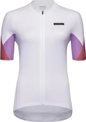 Produktbild von Jersey Gore Spirit Triangles Damen kurz weiß-laborrot größe S 101157-01DC-S