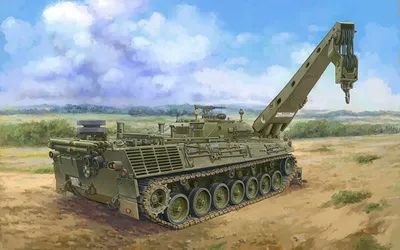 Produktbild von Hobbyboss 84567 - 1:35 Bergepanzer BPz2 "Buffalo" ARV - Neu