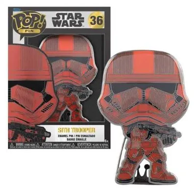Produktbild von Funko Star Wars POP! Pin Ansteck-Pin Sith Trooper 10 cm