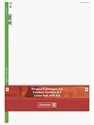 Zdjęcie produktu dla Brunnen 1066940, 210 x 297 mm (A4), 70 g/m², Biały, 100 ark.