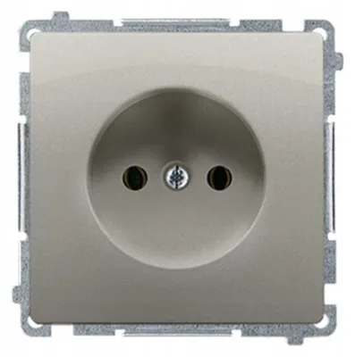 Produktbild von Kontakt-Simon BMG1.01/29, Satinierter Stahl, Kunststoff, IP20, 250 V, 75 mm, 40,5 mm