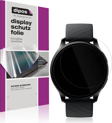 Obrázek produktu pro 5x Protective Film for OnePlus Nord Smartwatch clear Screen Protector Film Ochrana displeje dipos