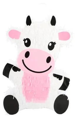 Produktbild von Pinata Kuh Anna – lustige Pinata zum Befüllen für Kindergeburtstage & Partys