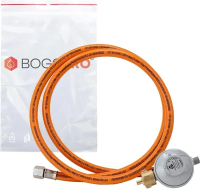 Produktbild von Schlauch-Regler Set, Betriebsdruck:50 mbar, Länge/Grösse:100 cm