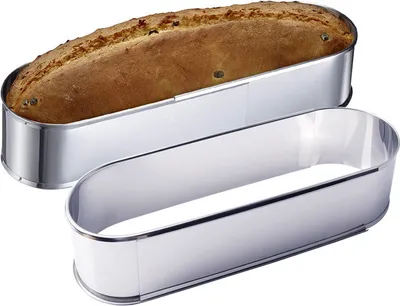 Obrázek produktu pro CANDeal 2dílný výsuvný pekáč, 27 až 42 cm, oválný, nerezová ocel, stříbrný