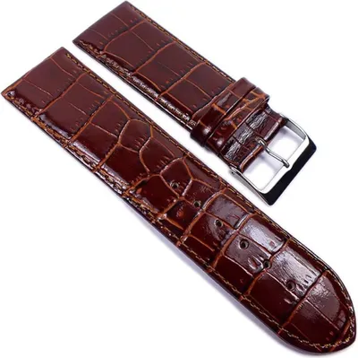 Produktbild von Louisiana Print | Uhrenarmband Kalbsleder Rostbraun 21773S, Stegbreite:12mm