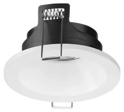 Immagine prodotto di Ter - Plafoniera da incasso di 90 mm di diametro, per lampada GU10, colore bianco