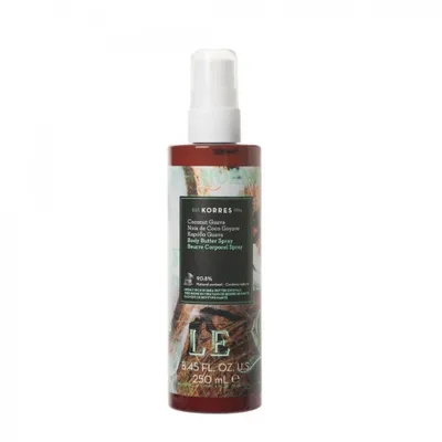 Produktbild von KORRES Körperbutterspray mit exotischem Kokosnuss- und tropischem Guavenduft, 250 ml