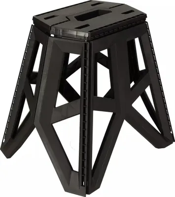 Obrázek produktu pro KIK KX3294 Skládací kempingová stolička 39,5 cm, černá