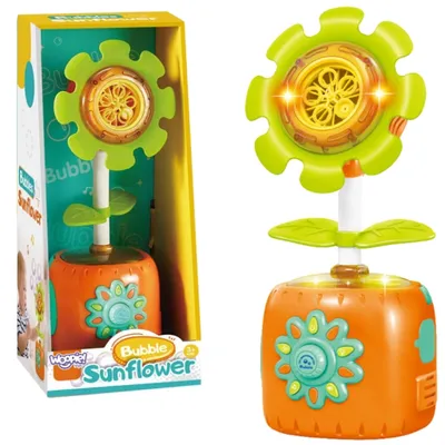 Produktbild von Woopie interaktive Sonnenblumen-Blasenmaschine