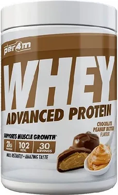Produktbild von Per4m Whey Protein - 900g-Dose Chocolate Peanut Butter