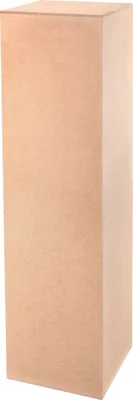 Produktbild von Dekosäule Unlackiertes MDF - Blumensäule für Wohnzimmer - Blumenständer - Podest Deko für Figuren - Pflanzenständer - Deko Wohnzimmer 110x30x30