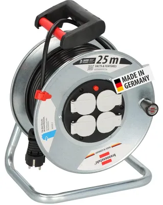 Produktbild von Brennenstuhl Garant S 4 E x port Kabeltrommel 25m H05VV-F 3G1,5, 1195056