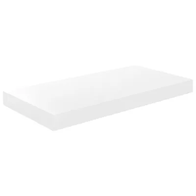 Produktbild von vidaXL Schweberegal Hochglanz-Weiß 50x23x3,8 cm MDF