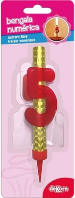 Obrázek produktu pro Dortová fontána s číslem 5