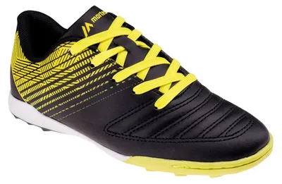 Produktbild von Martes Essential - Kinder Schuhe "Mator Tf", Fußball IG4352 (34,5 EU) (Schwarz/Limone)