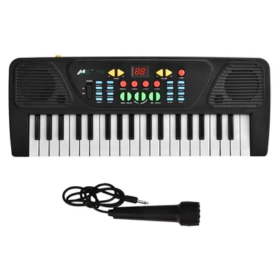 Produktbild von 37Key Elektrische Klavier Tastatur Kinder Digitale Instrument Spielzeug mit Mikrofon Batterie Powered