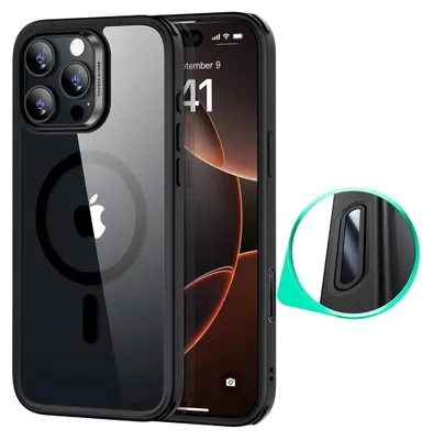Produktbild von ESR – Classic Hybrid HaloLock Hülle für iPhone 16 Pro Max – transparent-schwarz