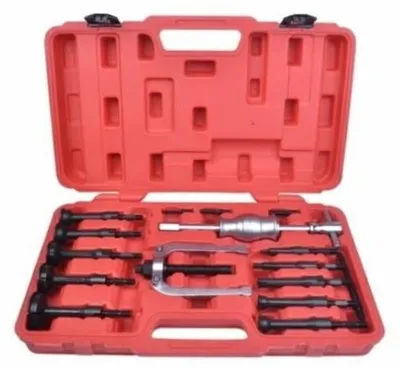 Productafbeelding van ELMAX | Set voor het verwijderen van lagers, 8-58mm, 16-delig, inclusief trekker voor diepe kogellagers, lagerverwijderaar