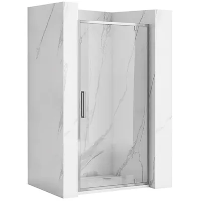 Zdjęcie produktu dla Drzwi Prysznicowe Uchylne REA Rapid Swing Chrom 100