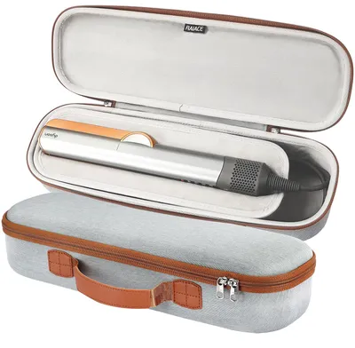 Hartschalen-Etui für Dyson Airstrait Glätteisen, grau