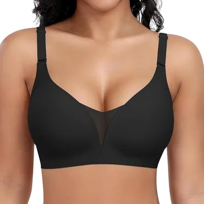 Produktbild von INF Nahtloser kabelloser BH für Damen - Komfort & Halt, 2er Pack M