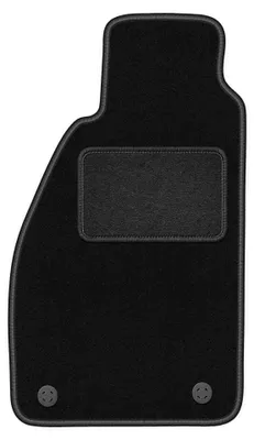 Produktbild von Fahrermatte Velours für Alfa Romeo Spider 1995-2005 (Coupé/Cabrio) – 1-tlg, Schwarz, passgenau – Wielganizator LUX