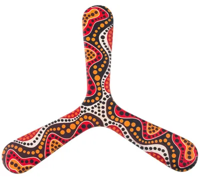 Obrázok produktu pre Boomerang Wallaby Boomerang Ozzie WB001 Dúha 24 cm