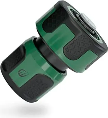 Produktbild von RASENWERK® - Gartenschlauch Steckverbinder mit Aquastop für 3/4 Zoll Schlauch - Wasserstop Premium Schlauchverbinder - Connector mit Wasserstop - 1 Stück