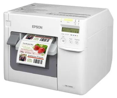 Image de Epson TM C3500 - Imprimante d'étiquettes - couleur - jet d'encre - 112 mm (largeur)