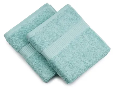 Immagine prodotto di Gözze - Asciugamani da bagno, set da 2, morbidi e assorbenti, 100% cotone, 50 x