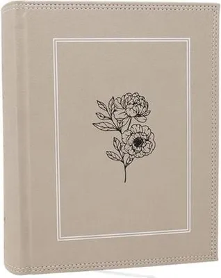 Produktbild von Nkjv, Journal the Word Bible: Reflect, Journal or Create Art Next to Your Favorite Verses (Stone Leathersoft Over Board, Red Letter, Comfort Print)