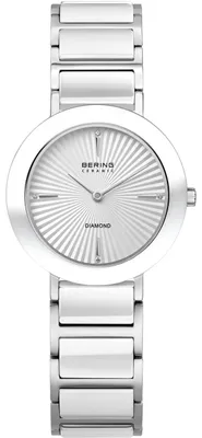 Produktbild von Bering Damenuhr Ceramic weiß 11429-753
