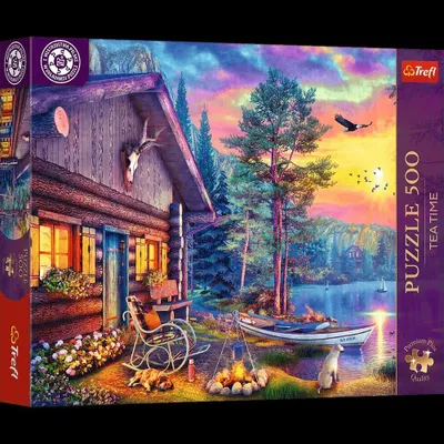Produktbild von Puzzle Trefl 500 Teile Hafen Premium Plus Qualität