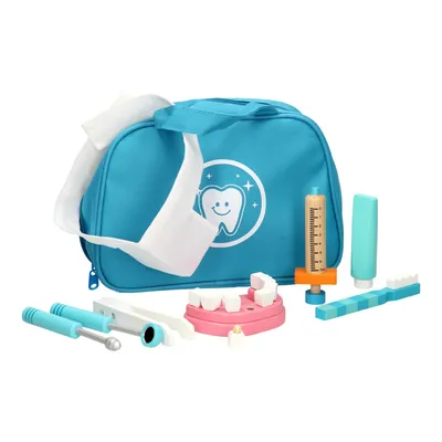 Image de set de jeu dentiste 25 x 18 cm bleu 9 pièces